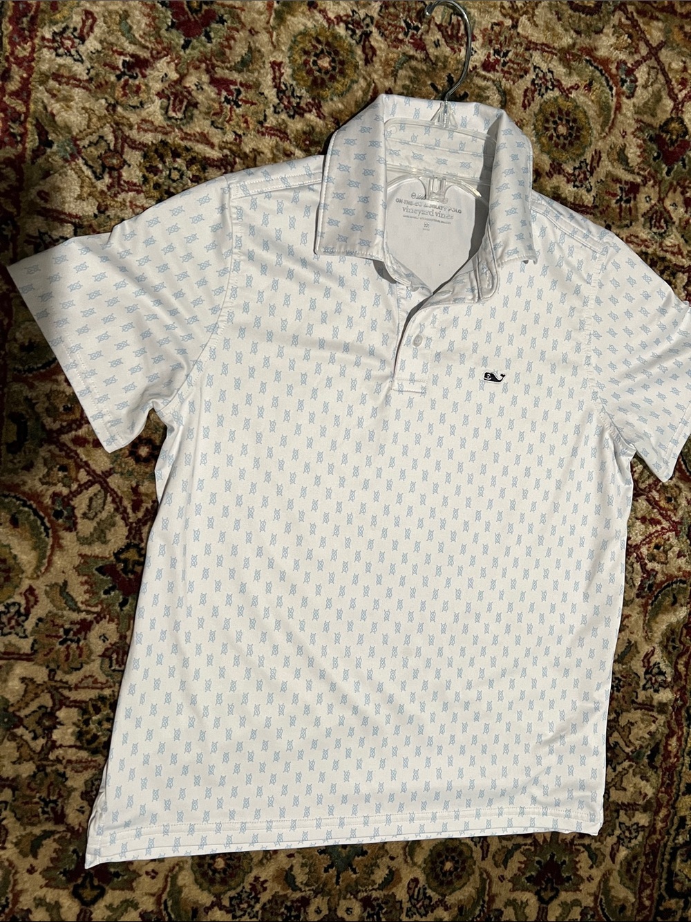 Vineyard Vines On The Go Sankaty Polo Youth Size Medium 12-14